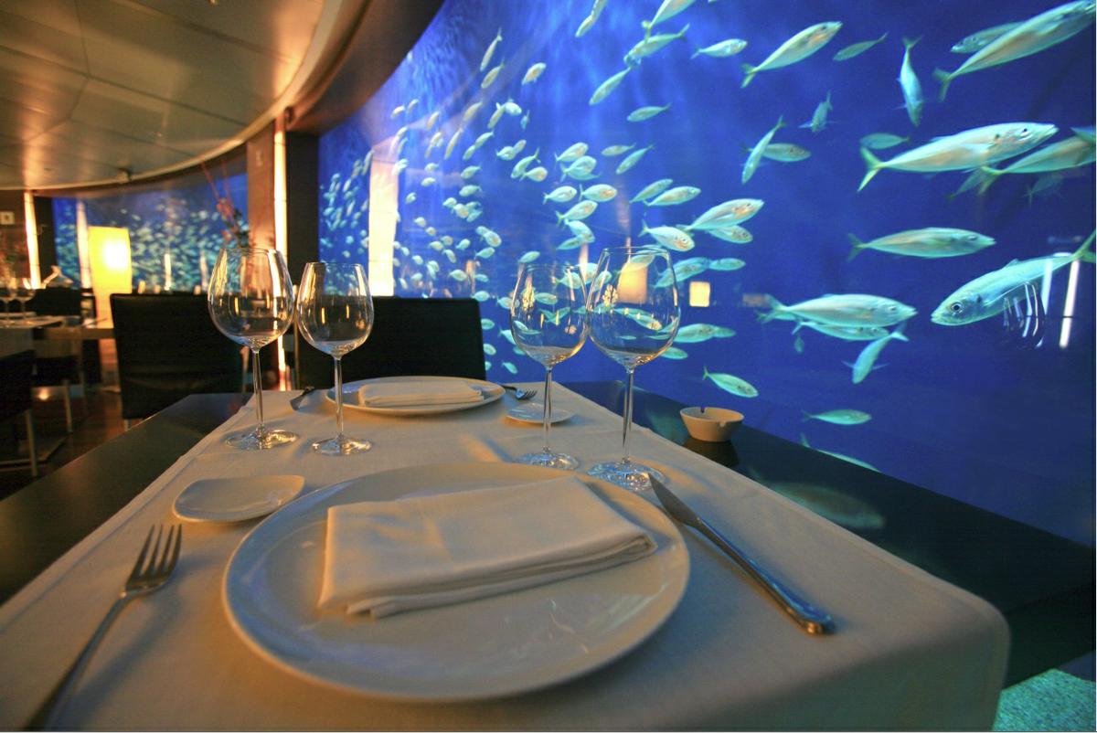 Restaurante submarino Oceanogràfic