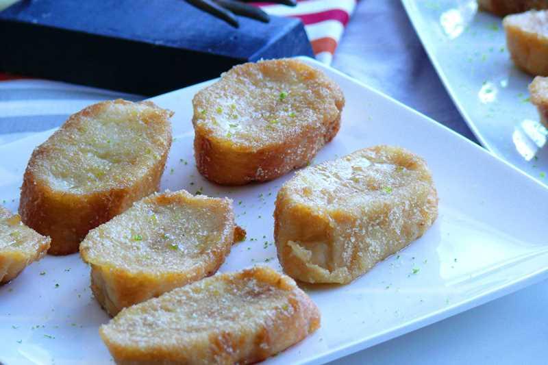 torrijas de coco