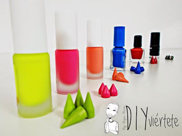 DIY-zapatillas-tunear-customizar-CHRISTIAN-LOUBOUTIN-zapatos-pinchos-esmaltes-pinta uñas-colores-6