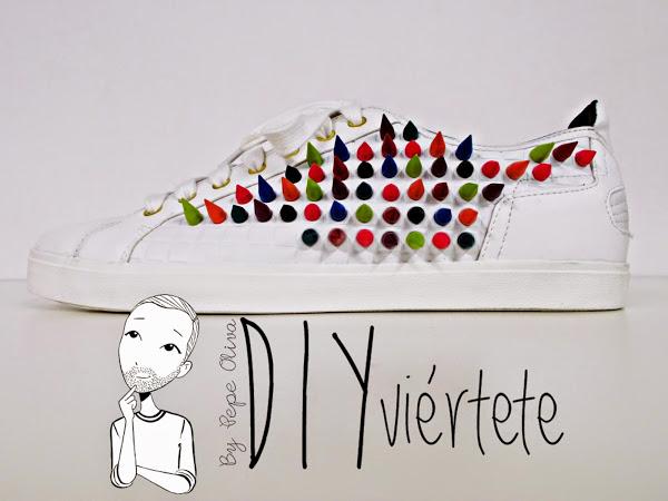 DIY-zapatillas-tunear-customizar-CHRISTIAN-LOUBOUTIN-zapatos-pinchos-esmaltes-pinta uñas-colores-15