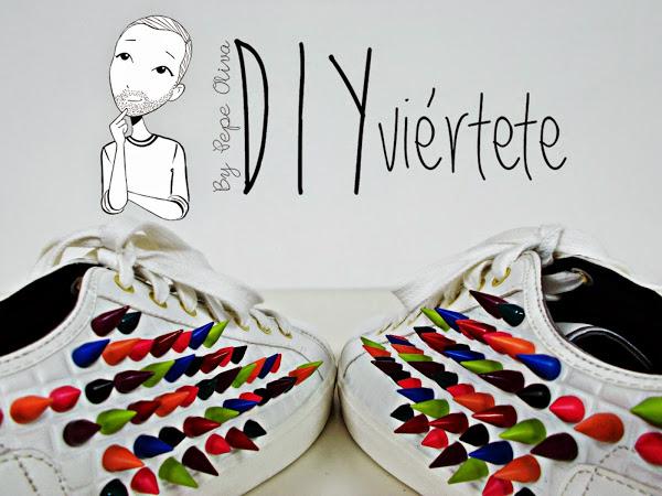 DIY-zapatillas-tunear-customizar-CHRISTIAN-LOUBOUTIN-zapatos-pinchos-esmaltes-pinta uñas-colores-16