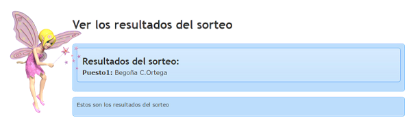 Ganadora vinilo Hada rosa