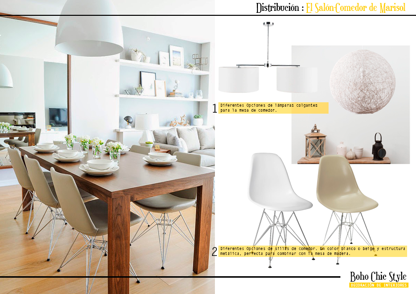 Como distribuir un salón de paso