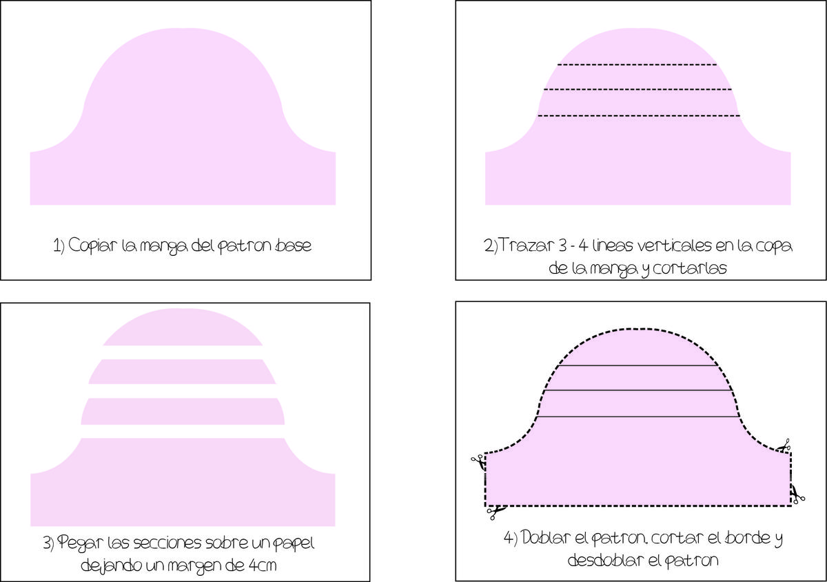 Vector Manga plisada