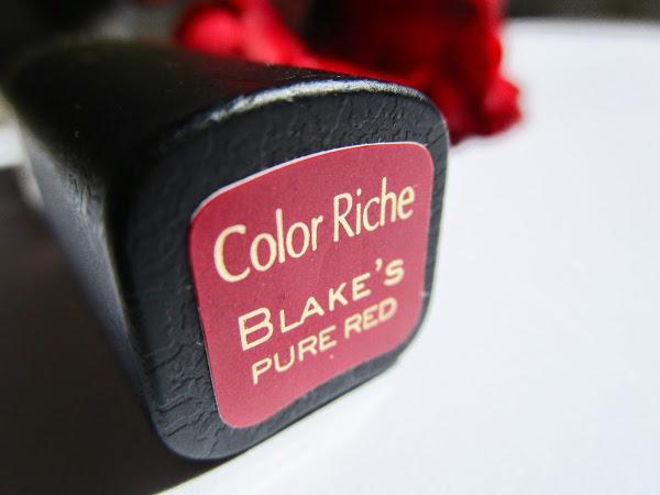 Color Riche Pure Reds Collection de L´Oréal Blake