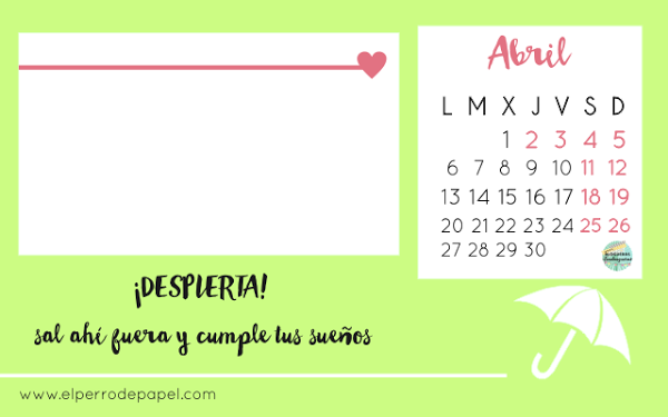 Calendario-Abril-ElPerrodePapel