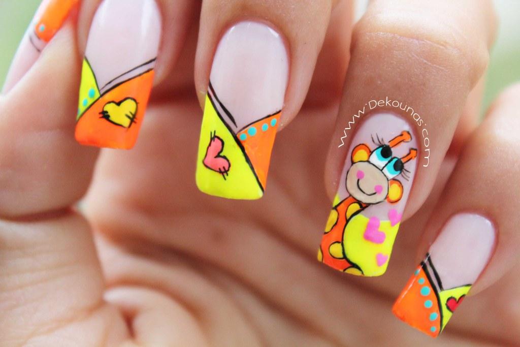 Decoracion uñas jirafa3 - 3