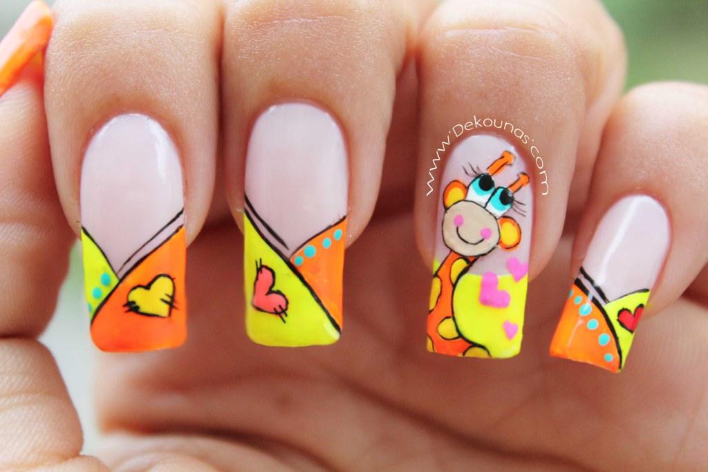 Decoracion uñas jirafa1 - 1