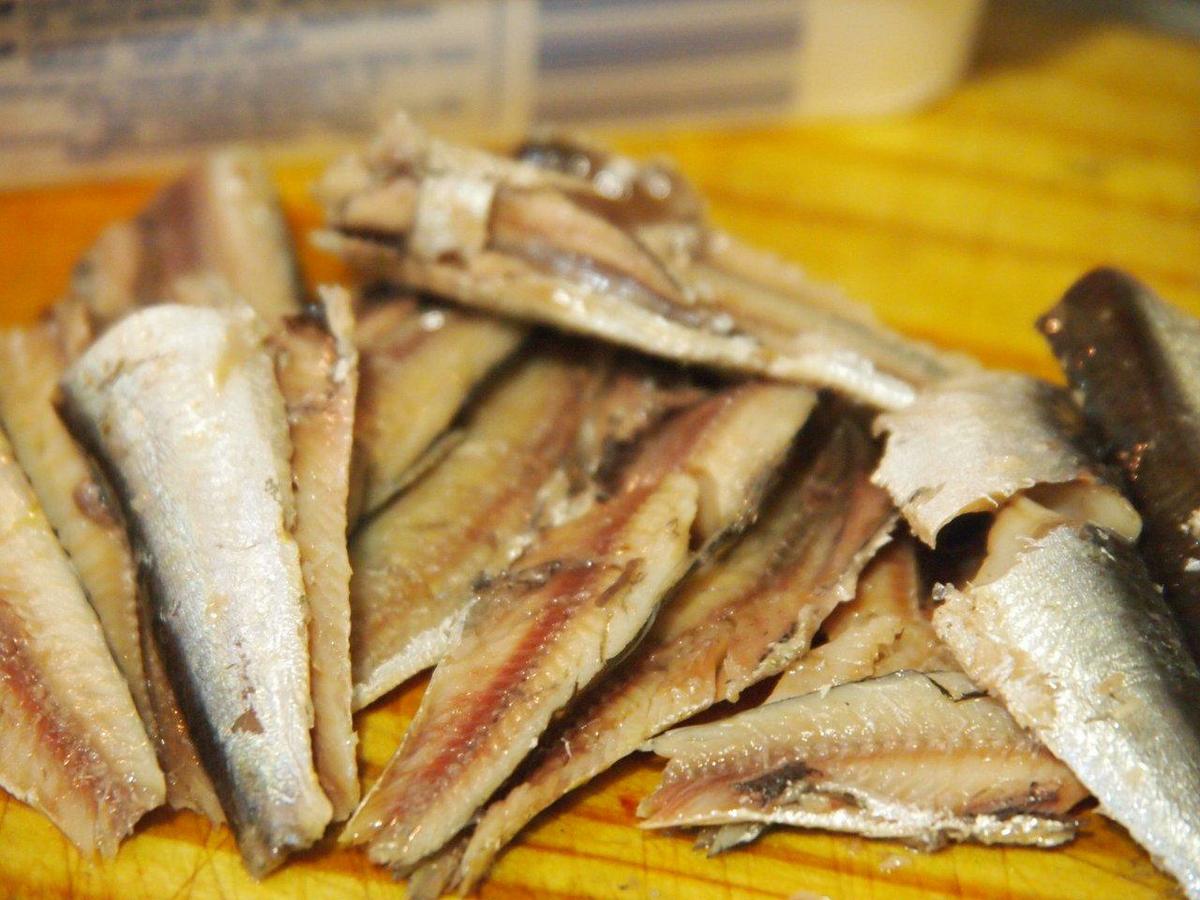 Costrini pasta mediterránea proceso