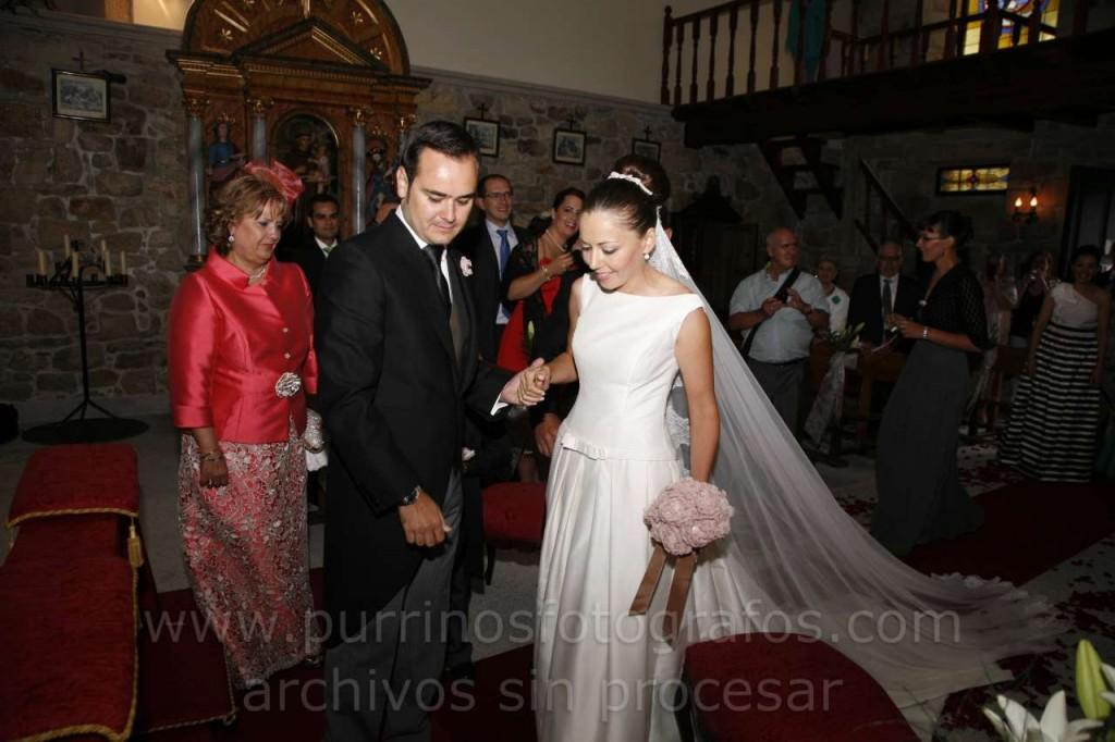 Ramo de novia de tela confeccionado por Blanca Blanco