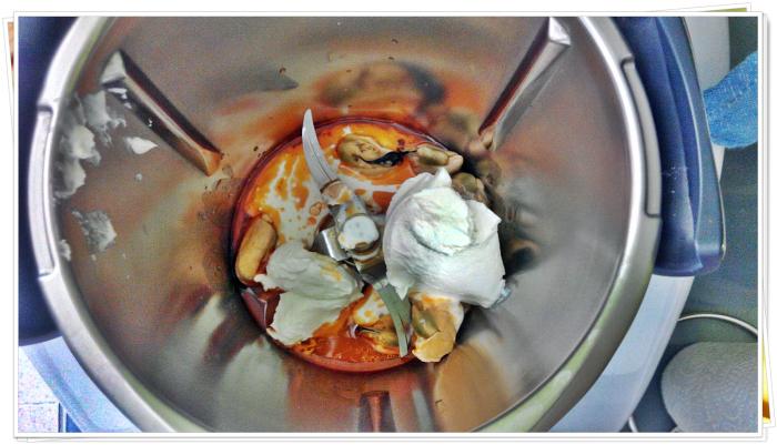 mezclar ingredientes