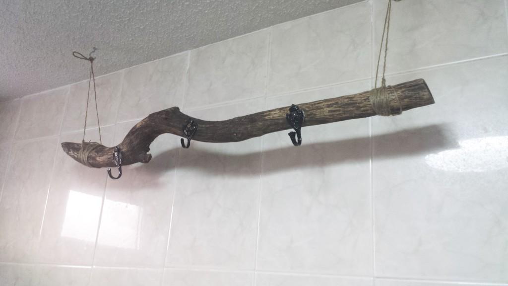 Perchero rama - Rama como perchero