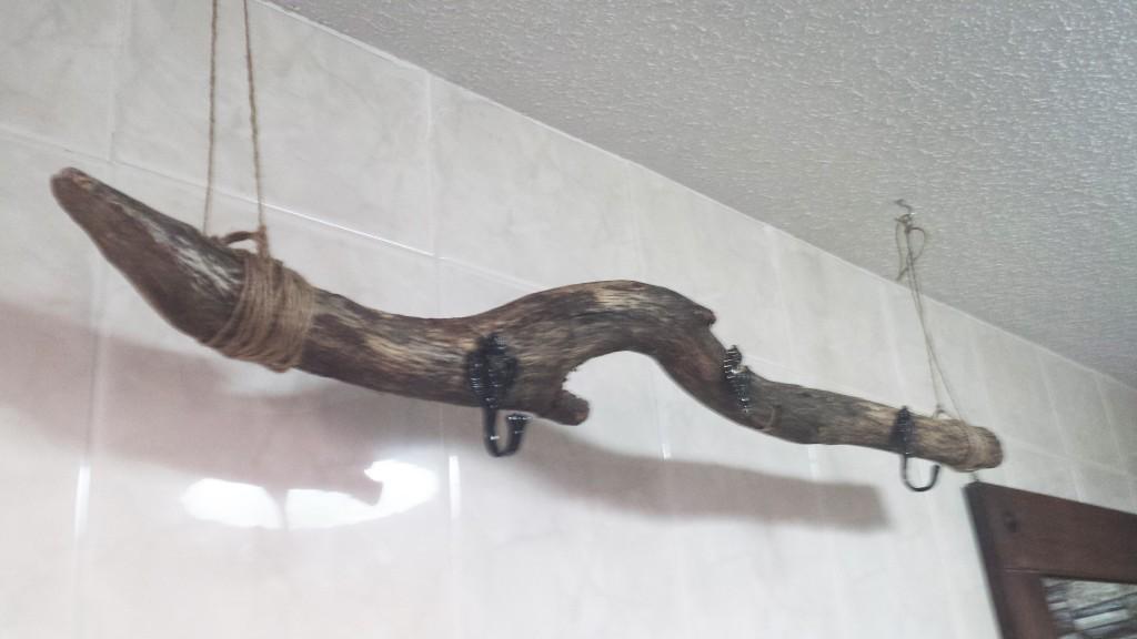 Perchero rama - Vista del otro lado