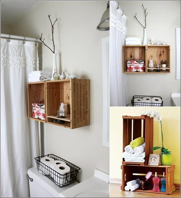 35 ideas para decorar con cajas