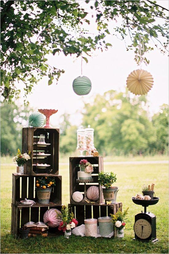 35 ideas para decorar con cajas