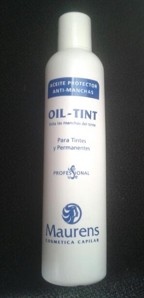 Oil tint aceite protector para manchas de tinte