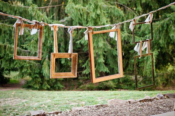 photocall para bodas originales marcos de madera