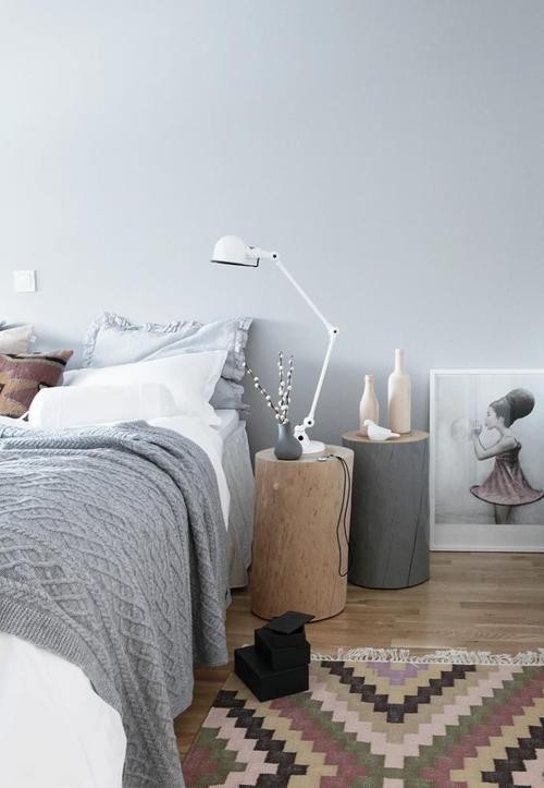 Decorar con troncos de madera: Decoración ecológica.