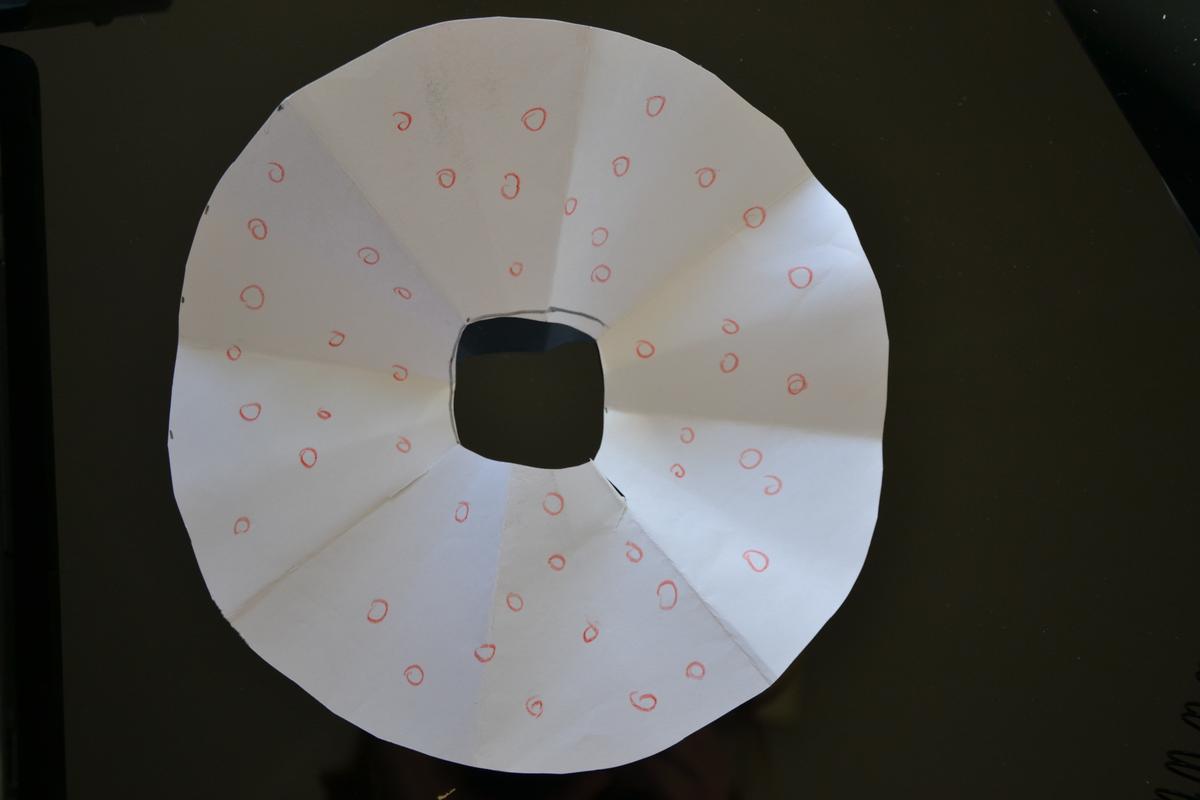 Patrón falda Minnie Mouse