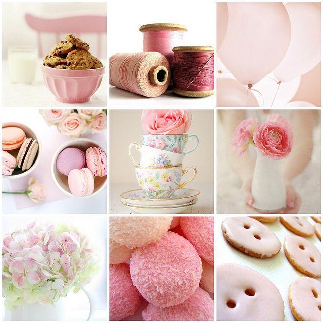 collage rosa para una wedding planner