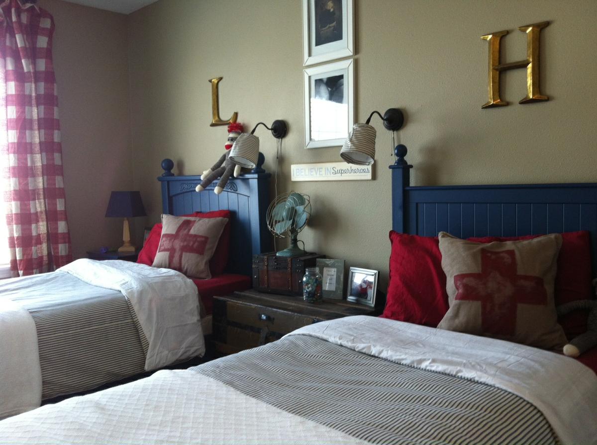 Dormitorio juvenil estilo vintage 