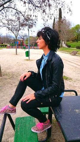 Black, denim and leopard9