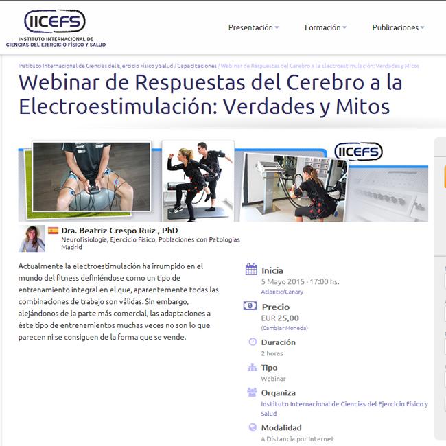 Webinar IICEFS