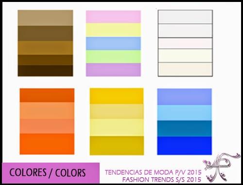 Colores Primavera Veranop 2015