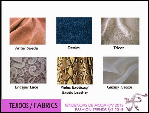 Tejidos Primavera Verano 2015