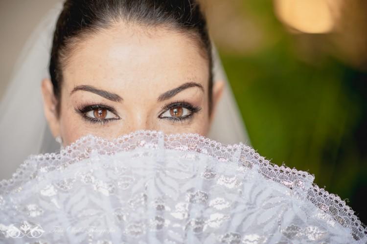 Look de Novia inspirado en los Años 50: La Boda de Malu y Juan