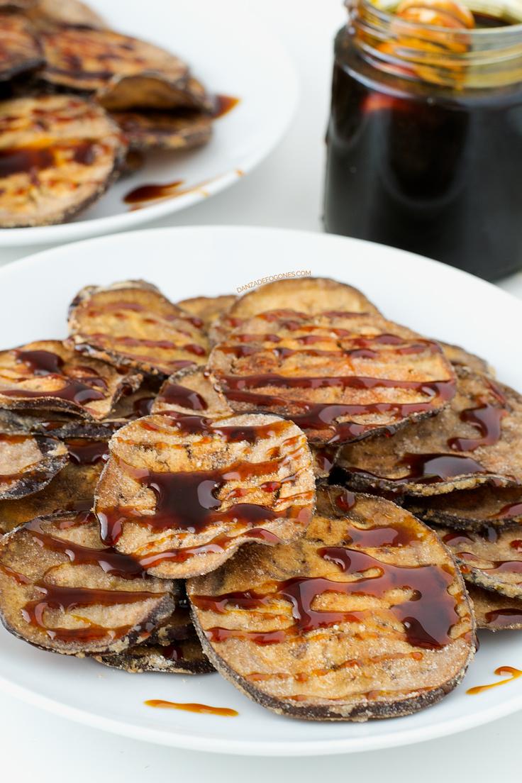 Berenjenas con Miel de Caña