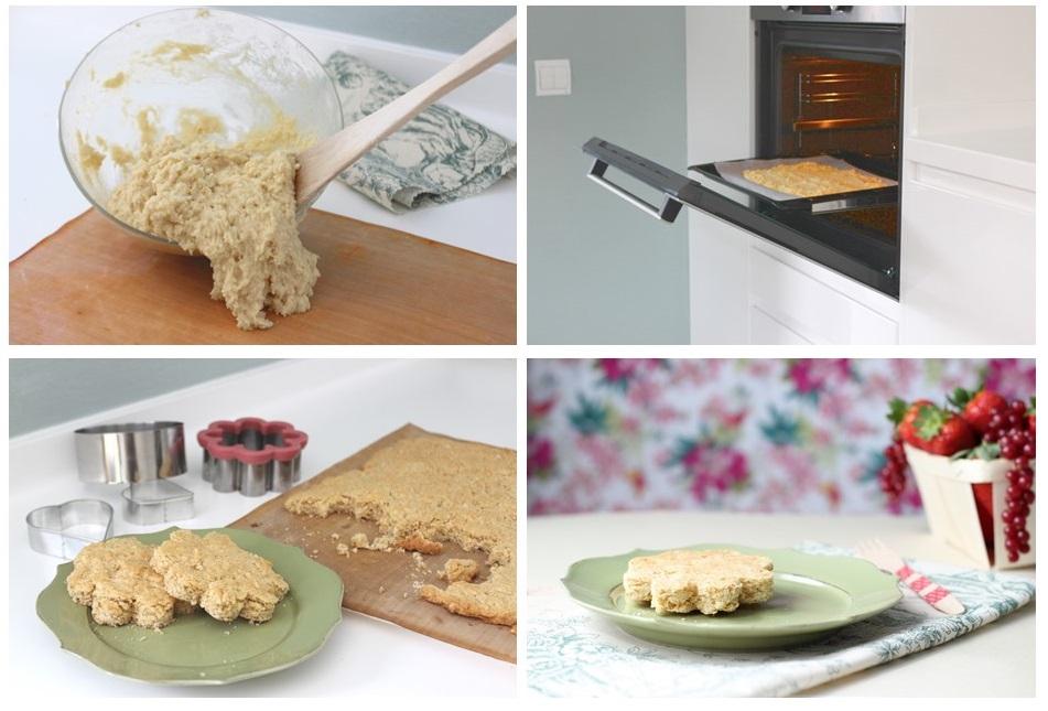 pasos a seguir receta shortcake