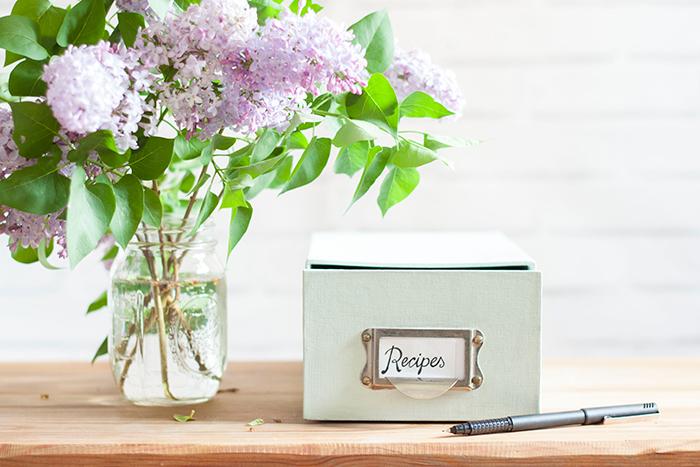 cómo crear recetarios