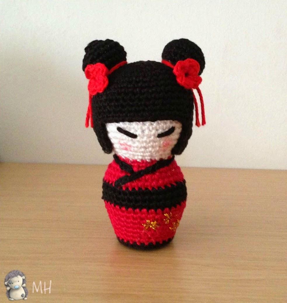 amigurumi kokeshi artedetei