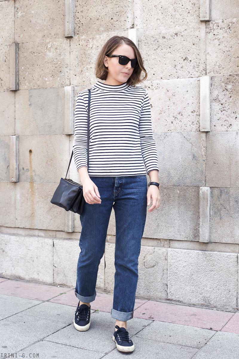 Trini | Petit Bateau top MIH Jeans