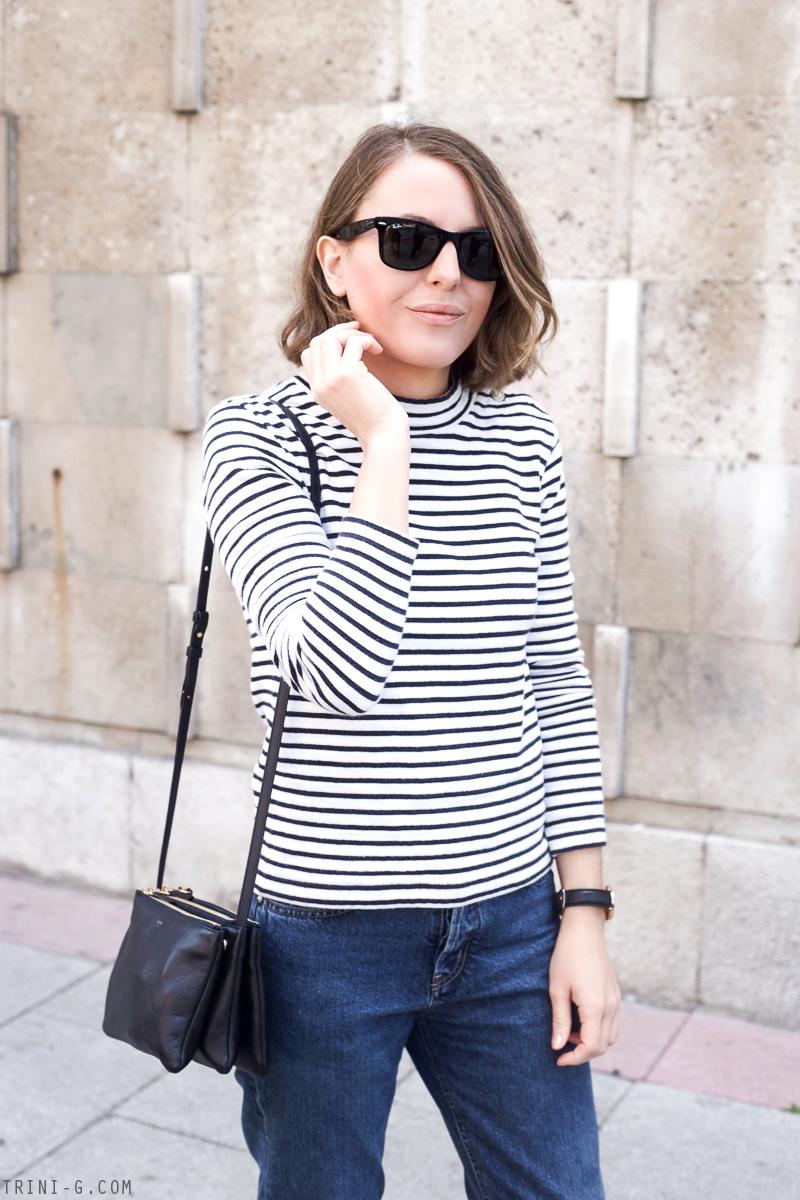 Trini | Celine navy trio