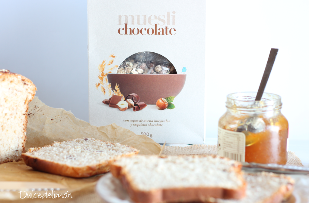 Pan de muesli de chocolate