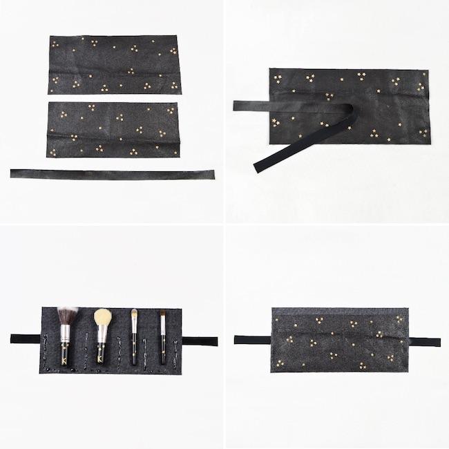 funda pinceles pasos