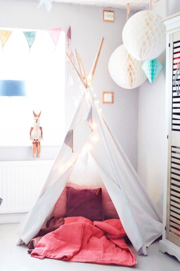 teepee-tipi decoración infantil