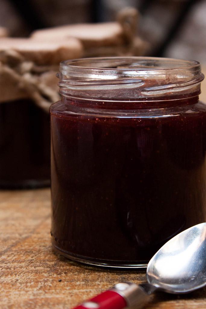 Mermelada de fresa casera