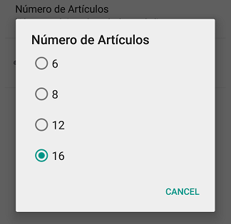 ListPreference En Ajustes De Una Aplicación Android