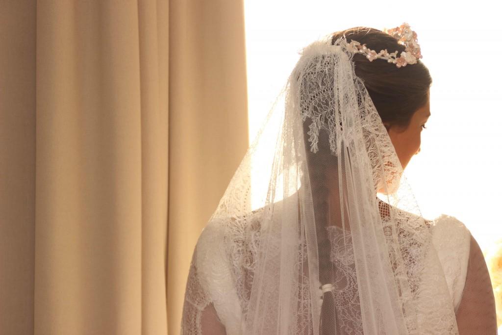 velo de tul para novias