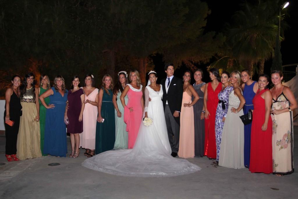 invitadas de boda noche