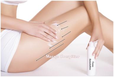 aplicar crema anticelulitica