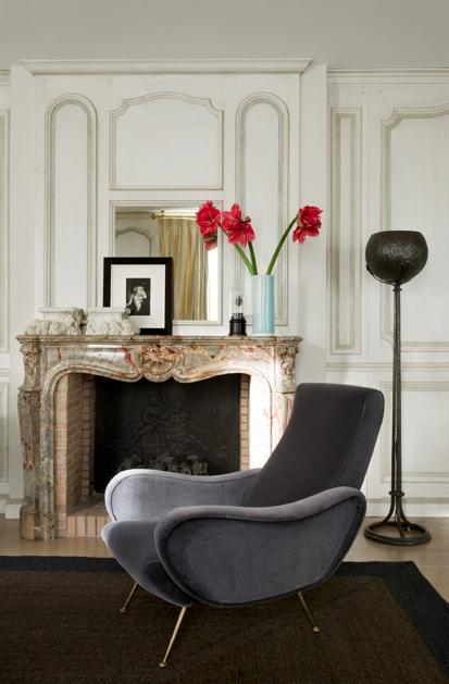 chimenea-ático en Chamberí