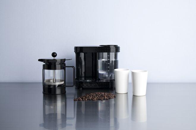 truco casero con granos de café