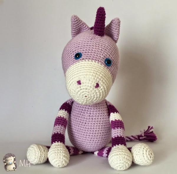 unicornio amigurumi