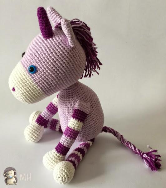 unicornio amigurumi