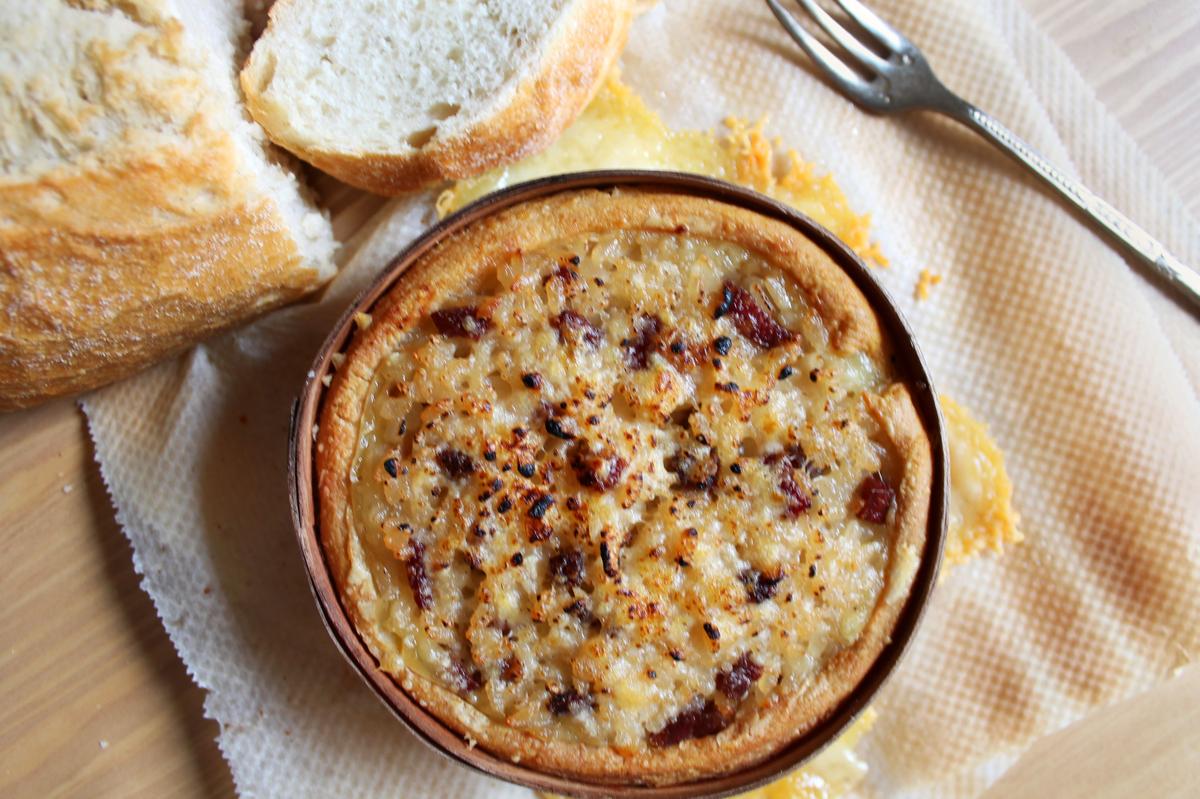 RISOTTO JAMON TORTA CASAR RECETA APROVECHAR CASCARA CORTEZA