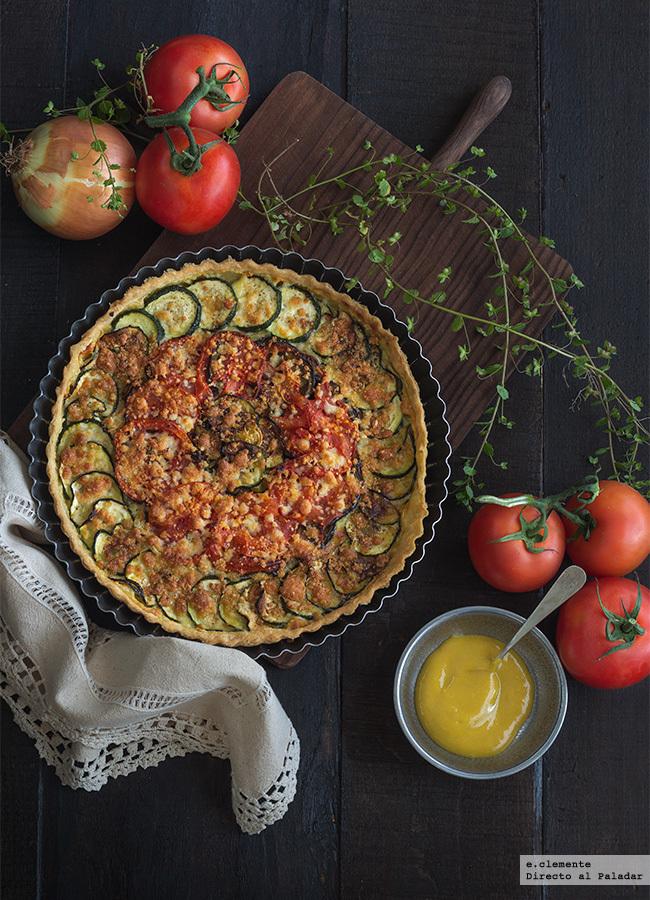 Tarta Verduras Asadas Dap